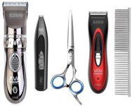 앙비뉴-강아지-고양이-바리깡-아바크롬-5종-애견-미용세트